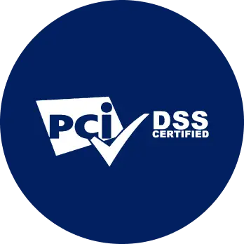 logotipo de certificado PCI del DSS