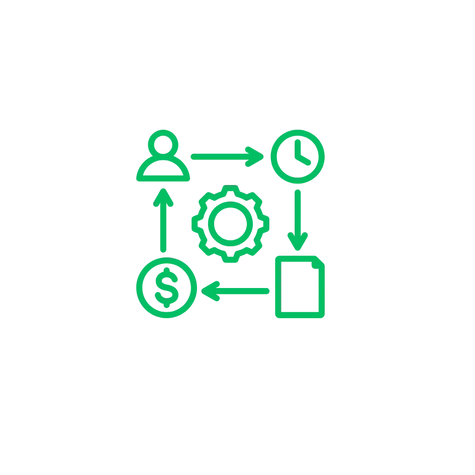 icono de procesos para la adminitracion de proyectos